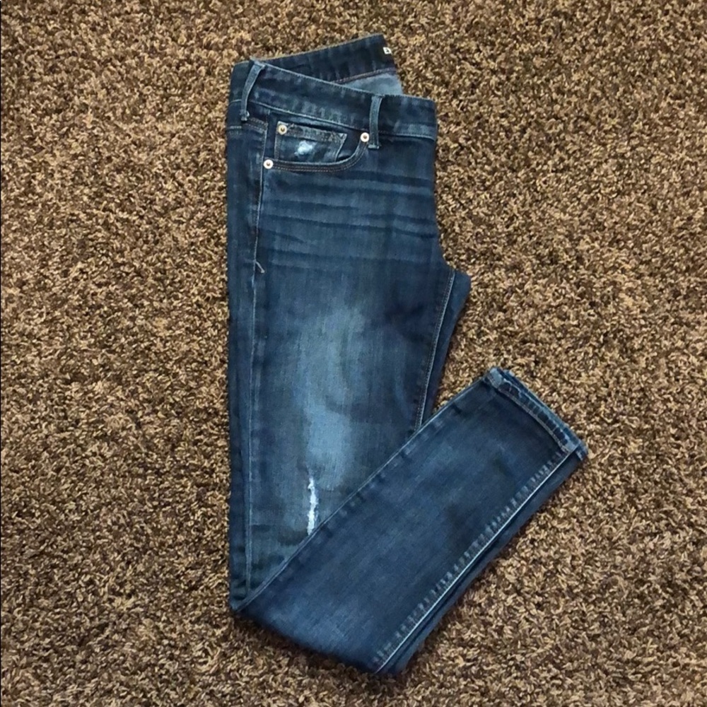 Express Stella destroyed denim